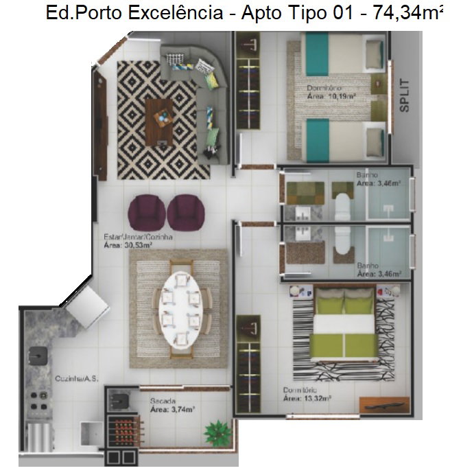 Planta 5 de Porto Excelência