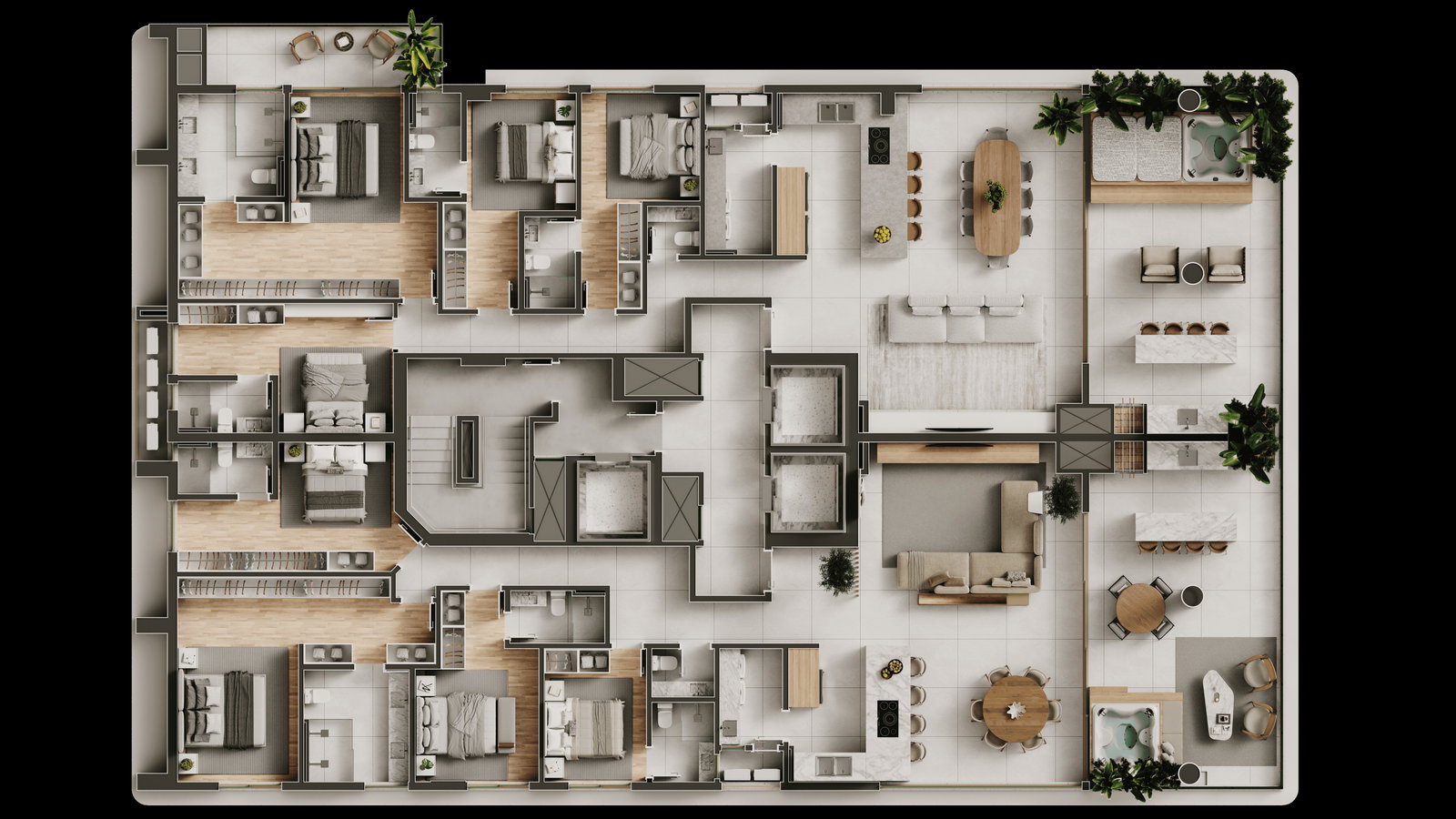 Planta 5 de Positano
