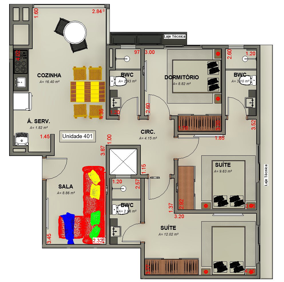 Planta 9 de Residencial Saint John