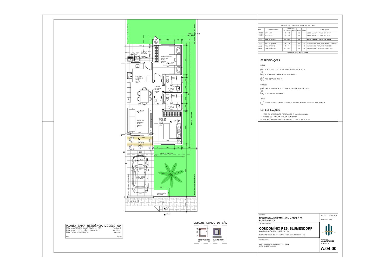 Planta 2 de Blumendorf
