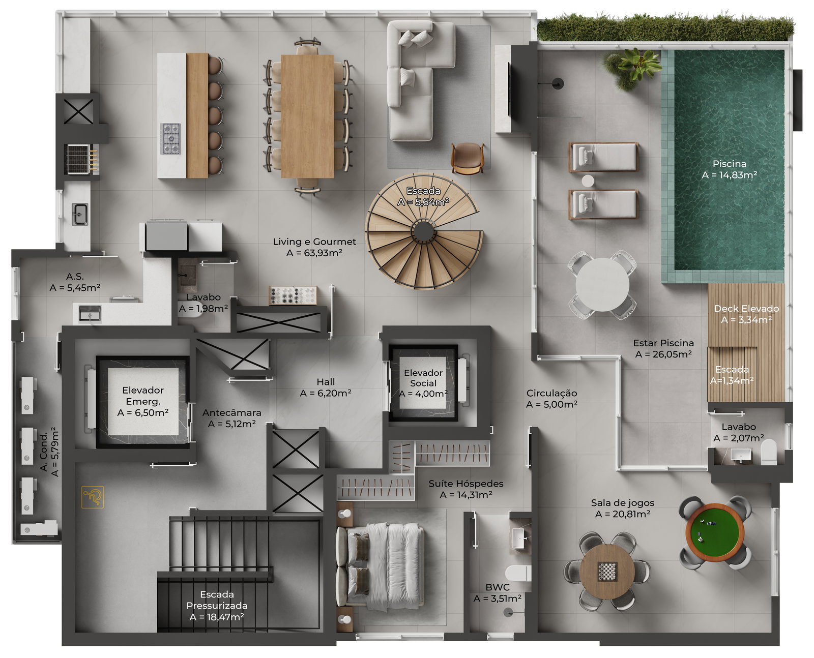 Planta 8 de Toscano Residenze