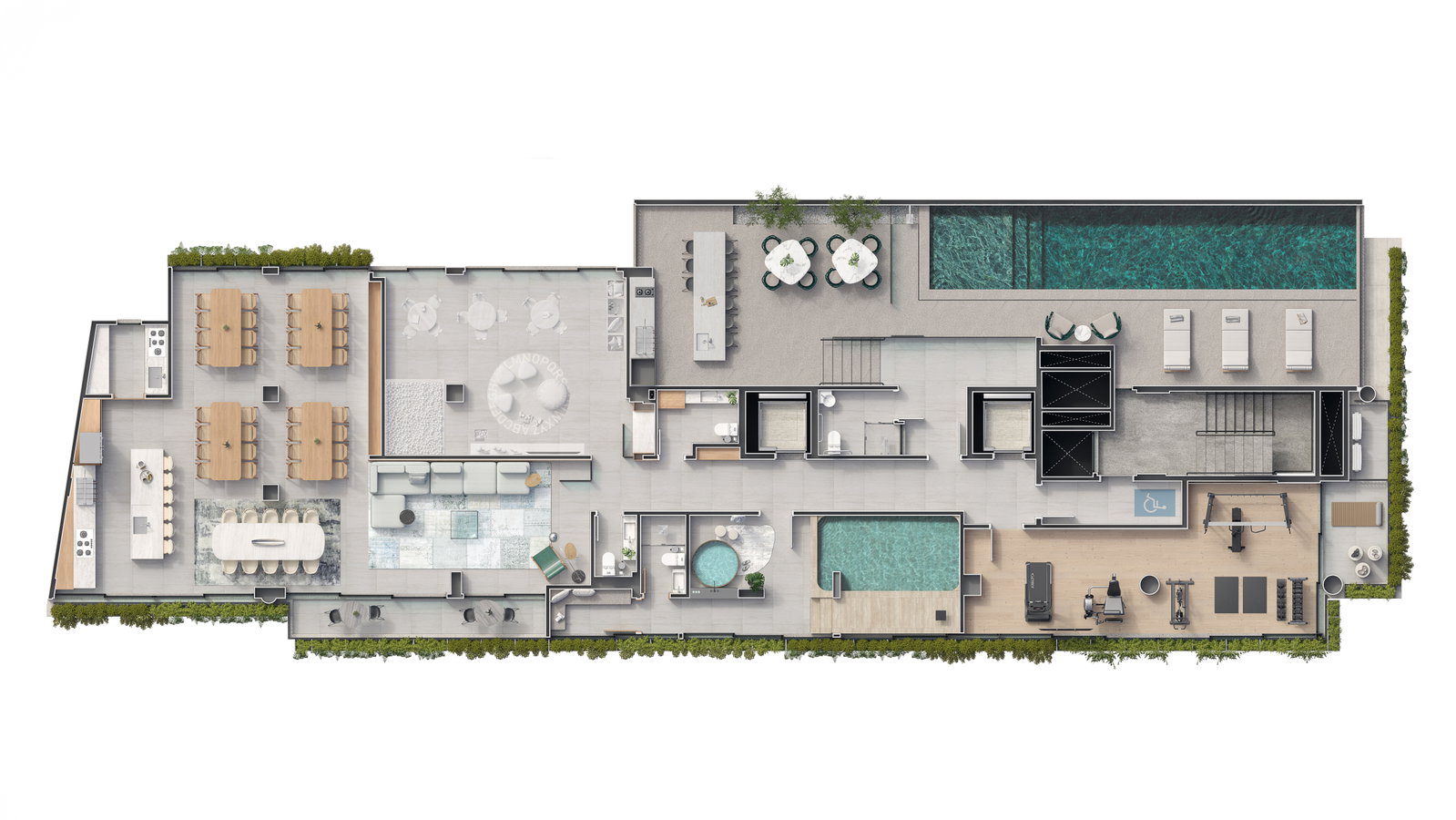 Planta 1 de One WTZ