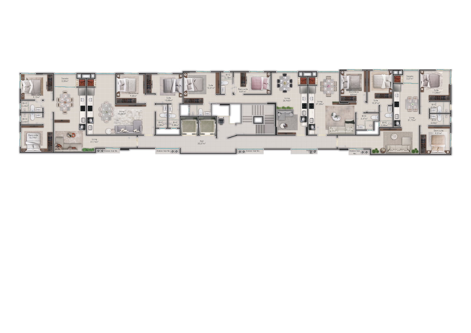 Planta 2 de Villa Esmeralda