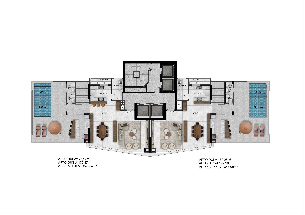Planta 4 de Marine Palace Residence