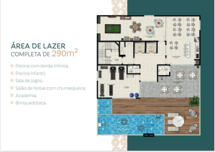 Planta Lazer do Celebrare Residence