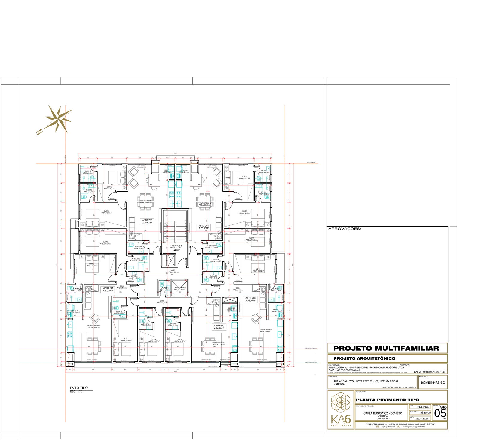 Planta 6 de Reserva Mariscal