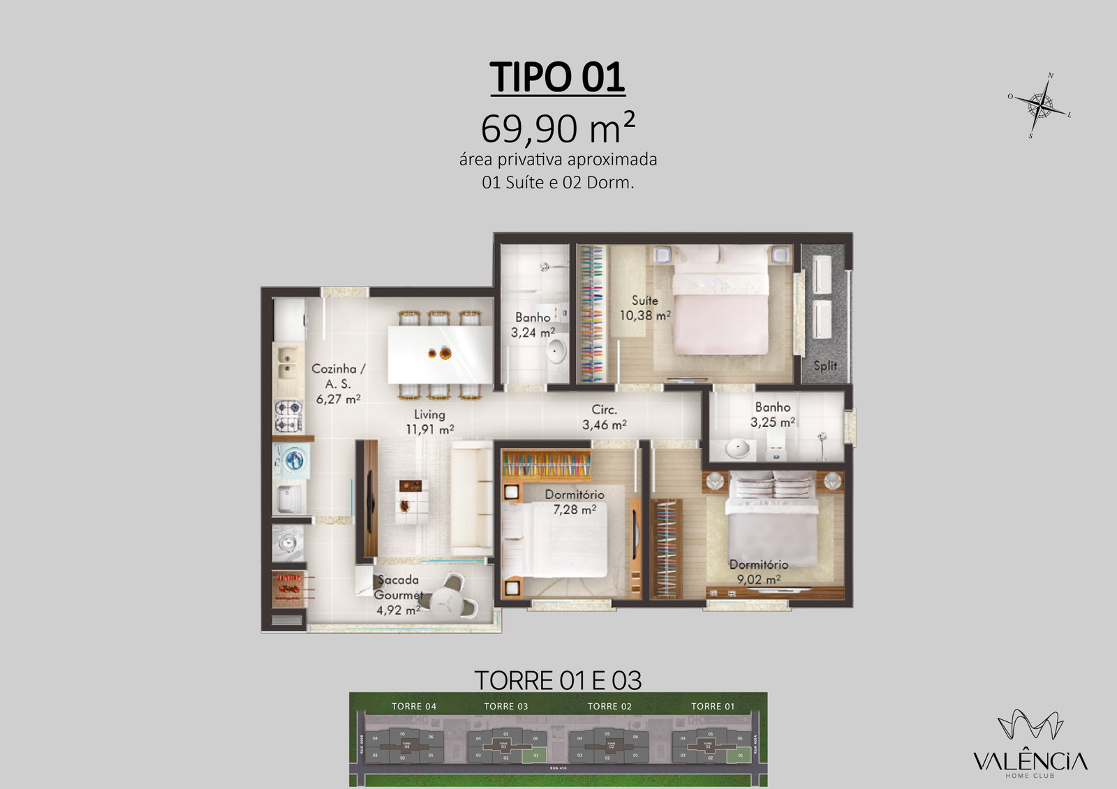 Planta 6 de Valência Home Club