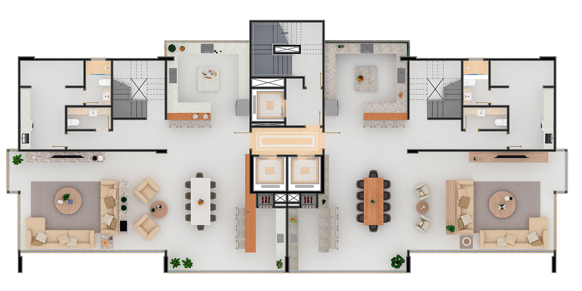 Planta 7 de Collina Di Roma