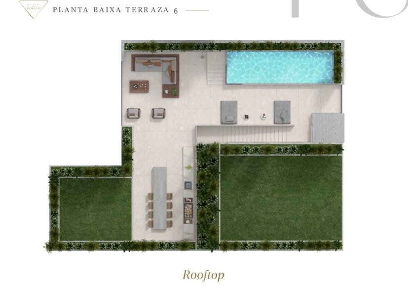 Planta 4 de Terrazas do Porto