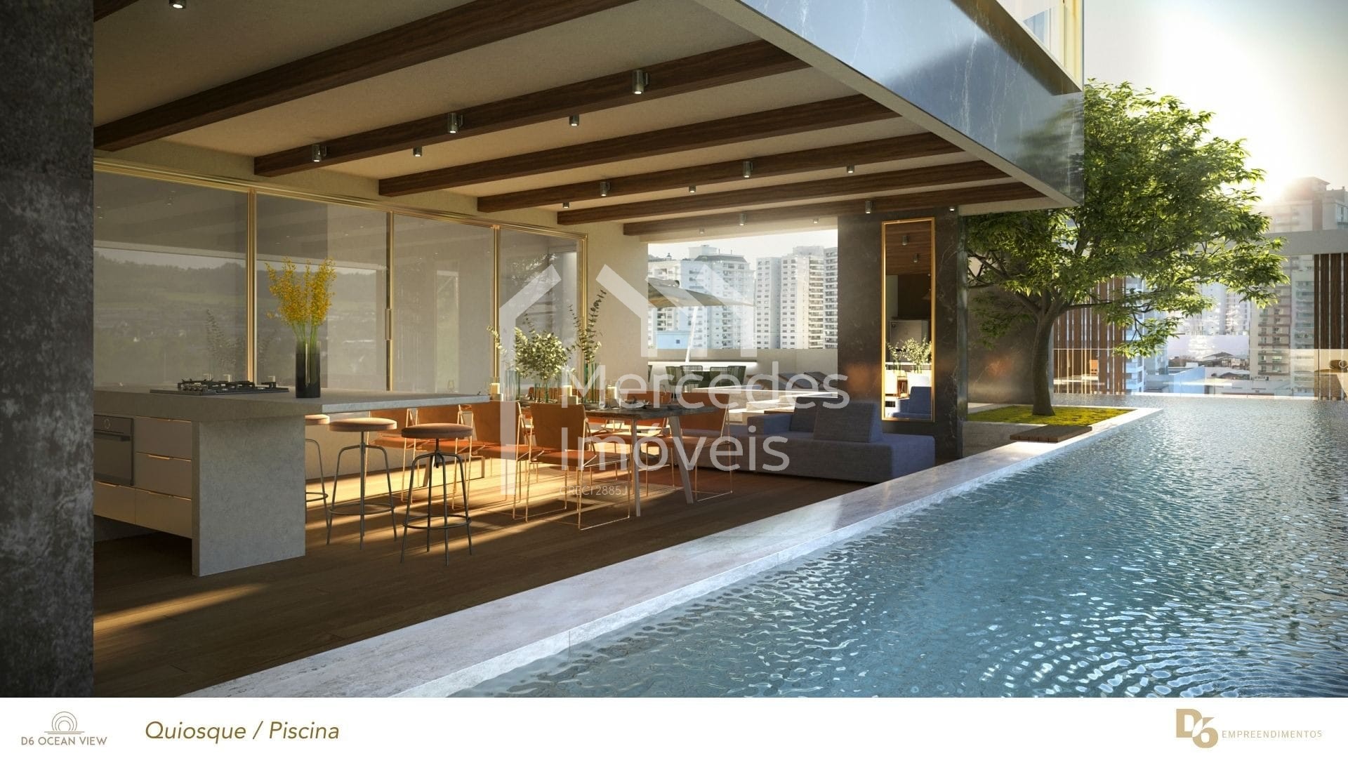 Foto 6 de Apartamento 3 suítes à venda · Fazenda, Itajaí · D6 OCEAN VIEW · 158 m²