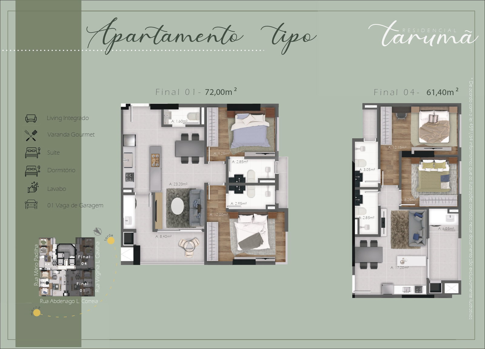 Planta 6 de Residencial Tarumã