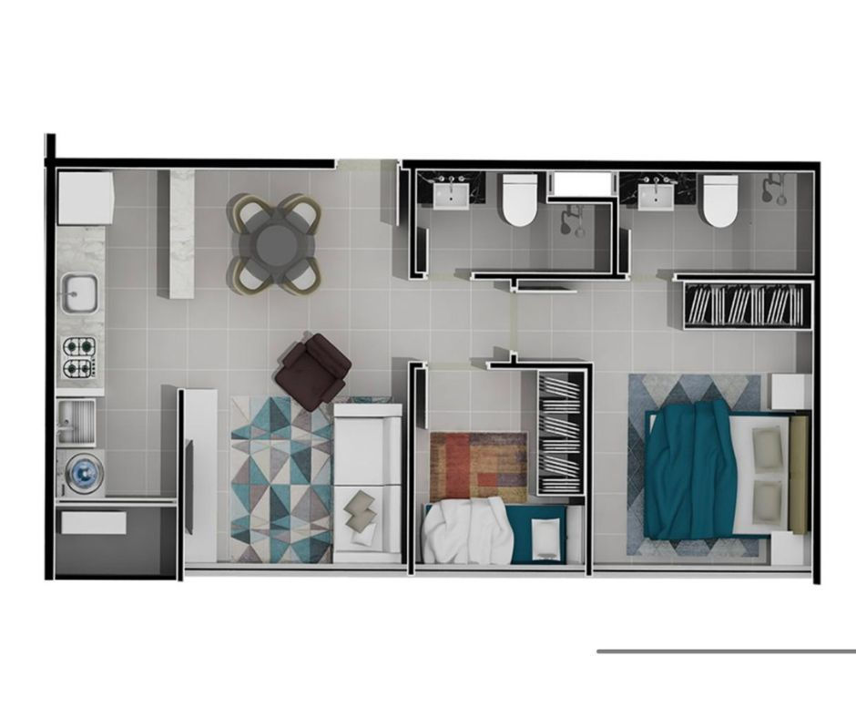 Planta 7 de Skyline Blue