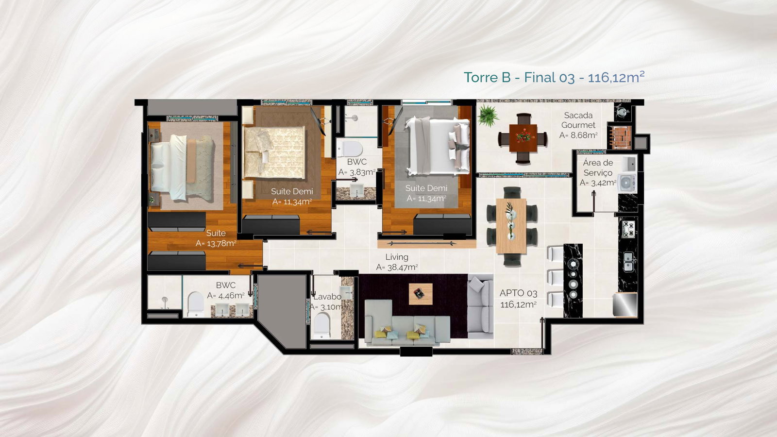 Planta 11 de Porto Belo Home & Spa