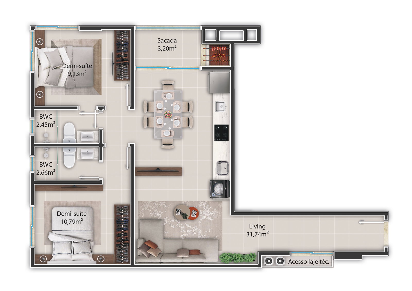 Planta 6 de Villa Esmeralda