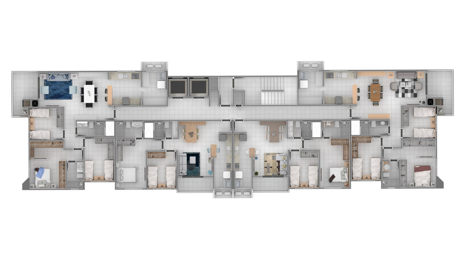 Planta 2 de Bahamas Residence