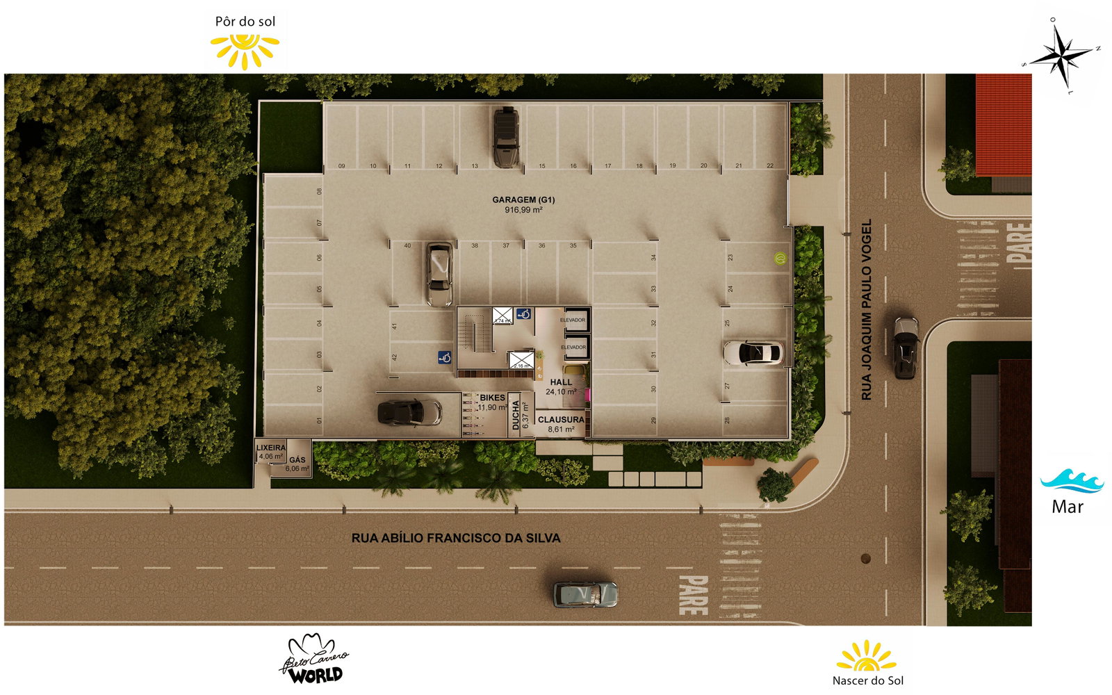 Planta 2 de Skyline Living