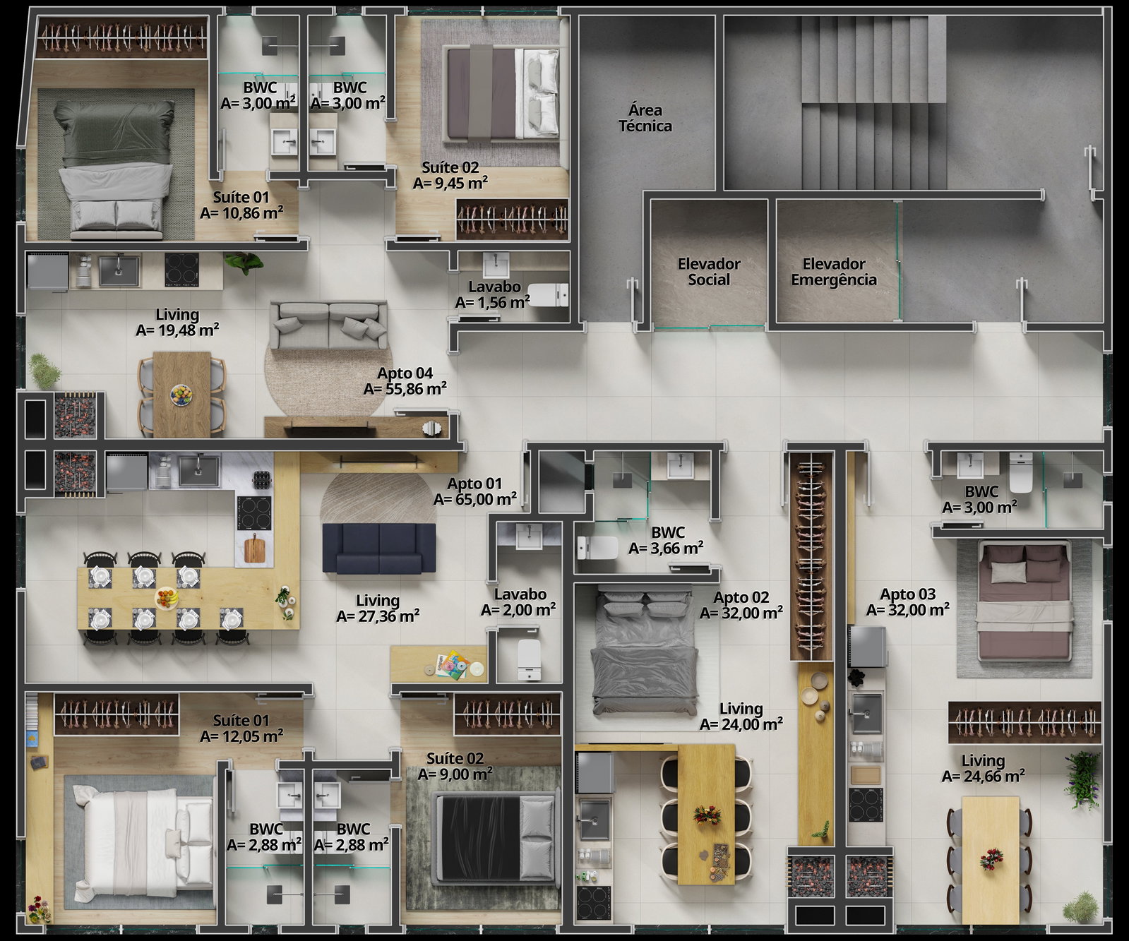 Planta 4 de Norden Residence