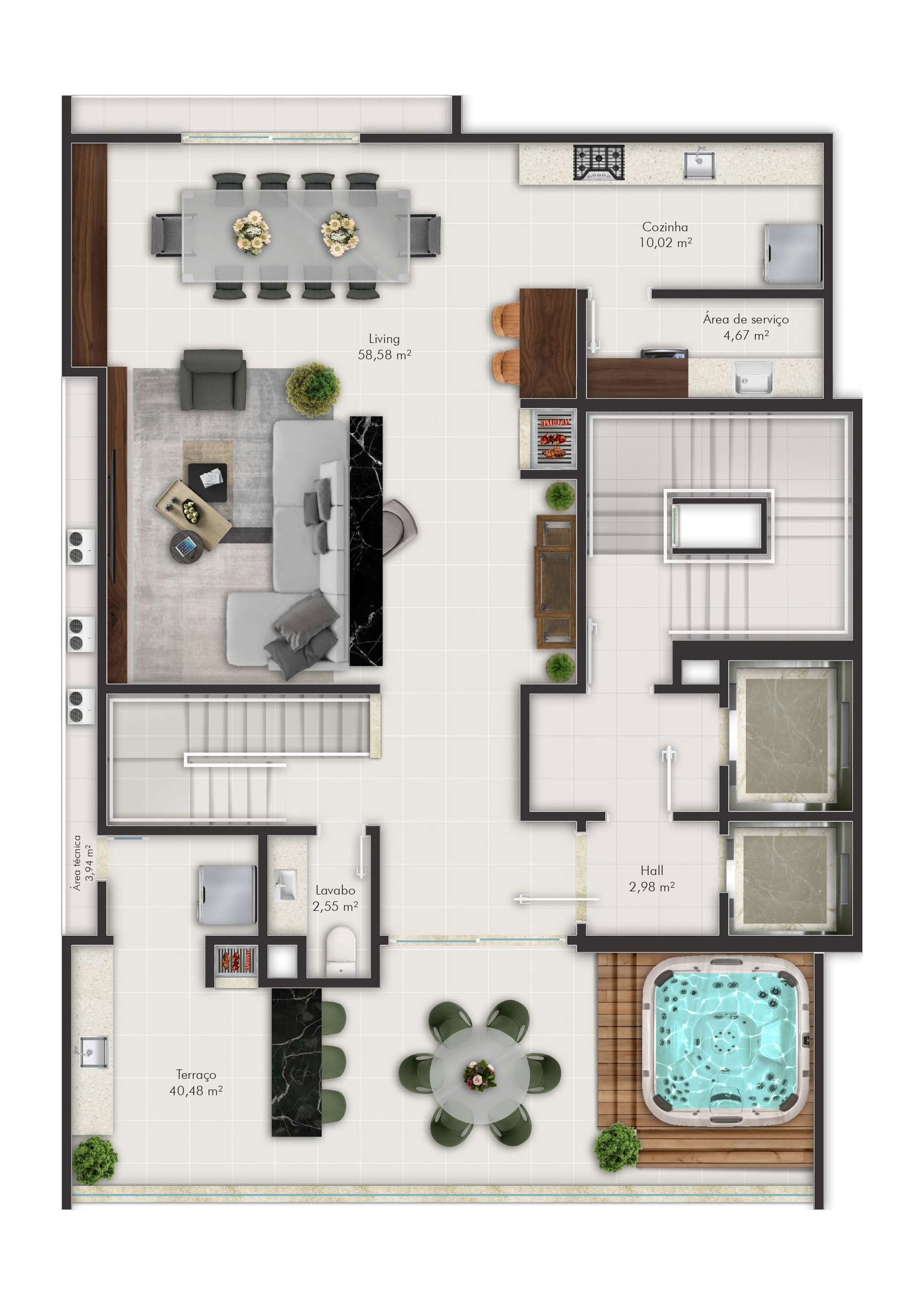 Planta 2 de Villa Lobos
