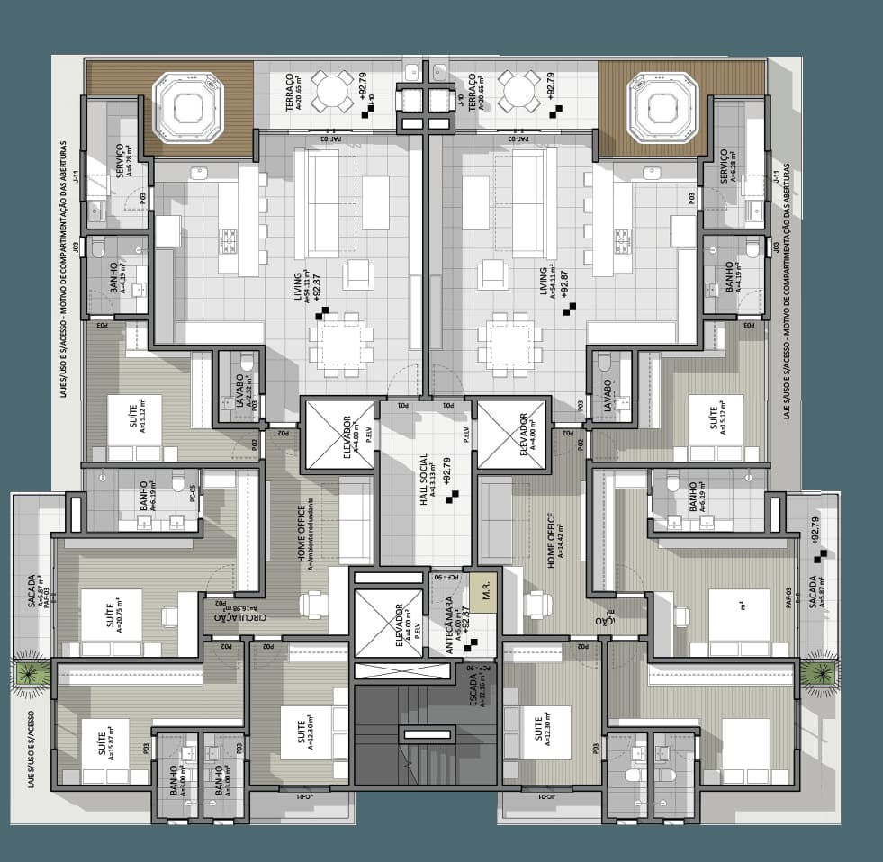 Planta 2 de Brava Ocean