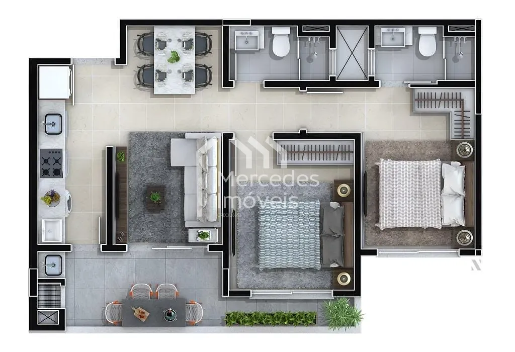 Foto 19 de Apartamento 1 suíte + 2 dorms à venda · Ressacada, Itajaí