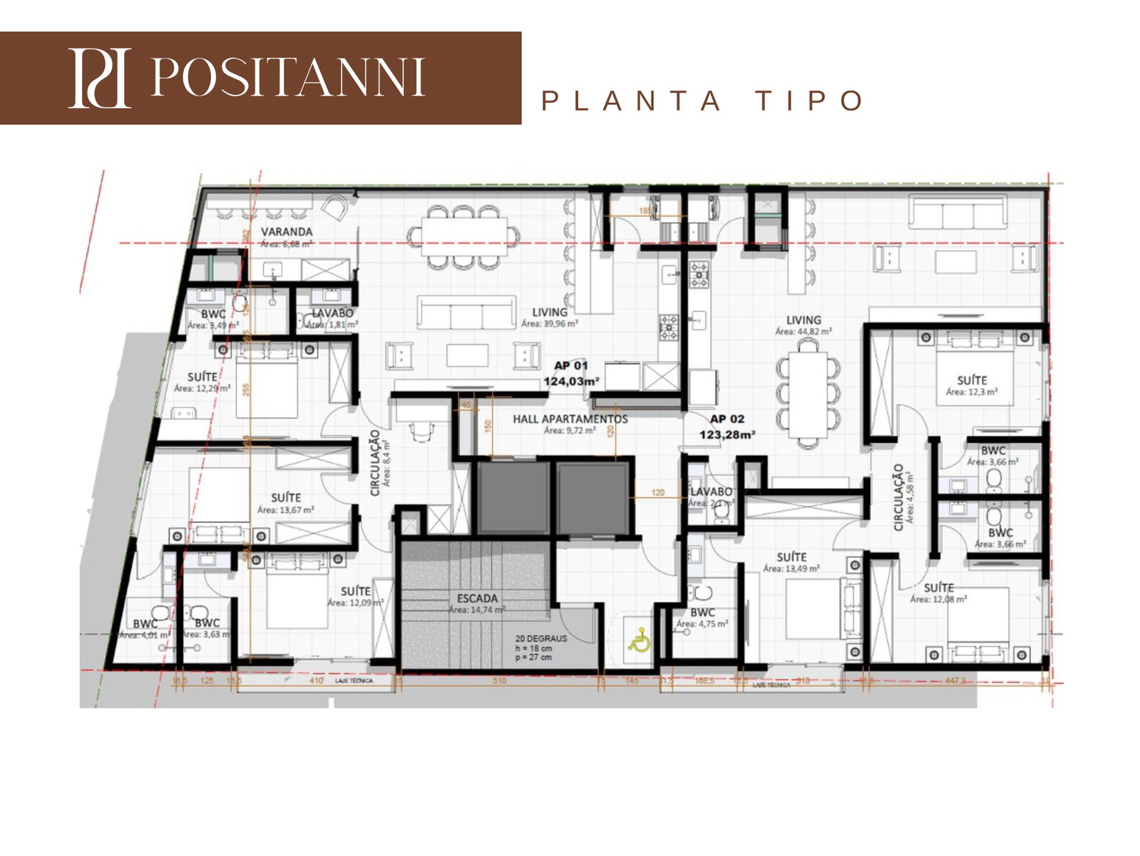 Planta 1 de Positanni