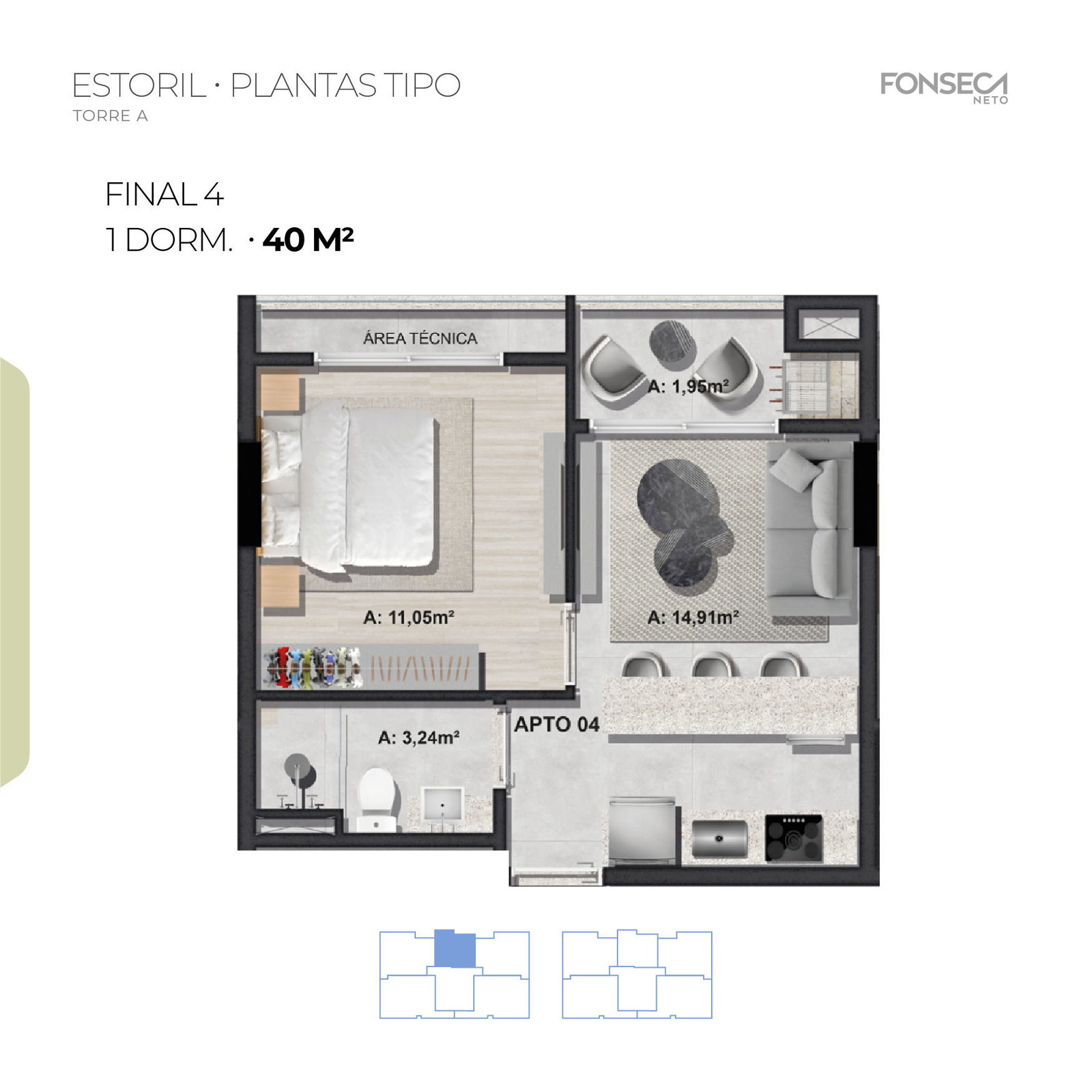 Planta 10 de Residencial Estoril