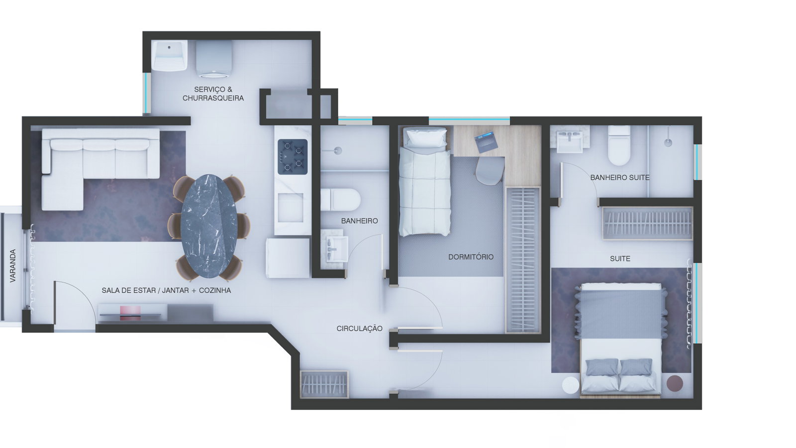 Planta 3 de Madison Residence