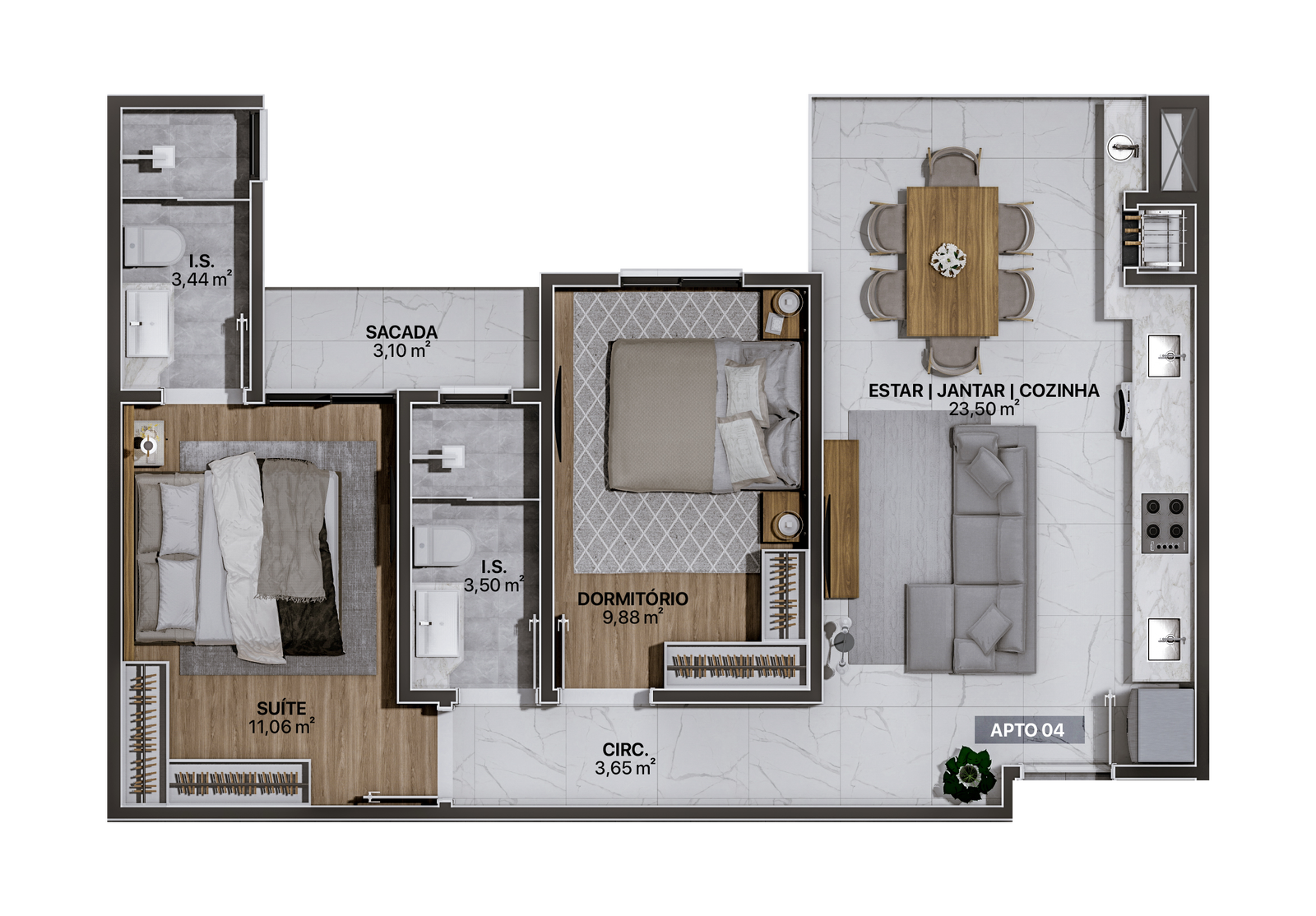 Planta 6 de Start Residence