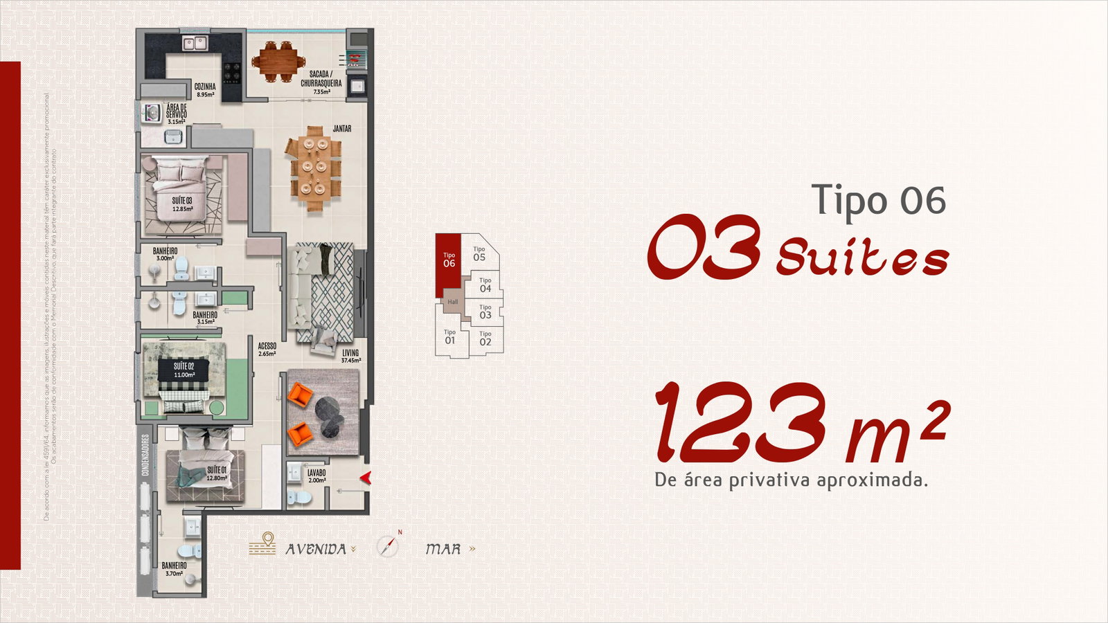 Planta 7 de Adonai Residence