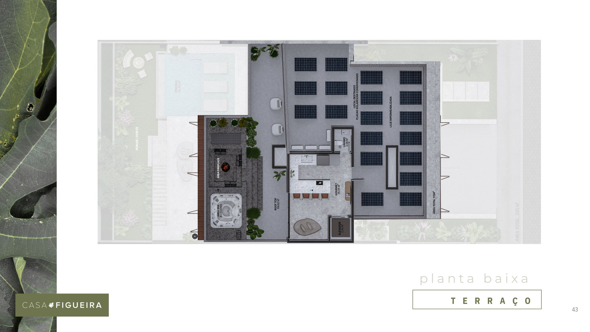 Planta 4 de Casa Figueira