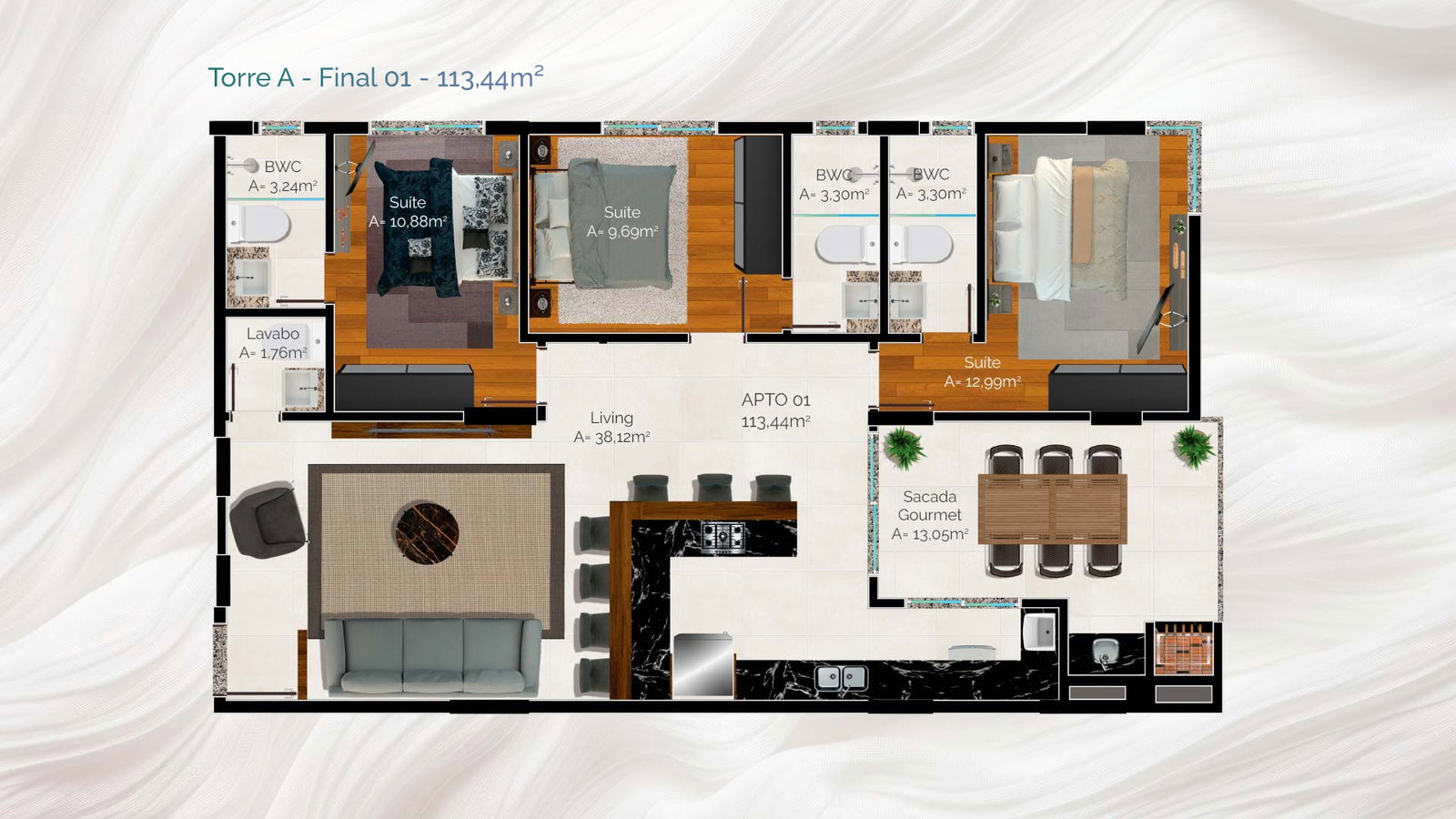 Planta 5 de Porto Belo Home & Spa