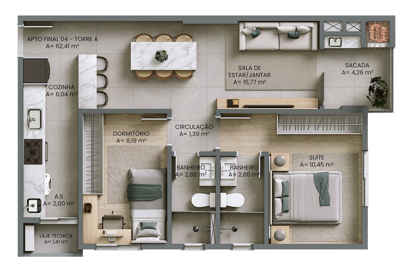 Planta 4 de Quartier
