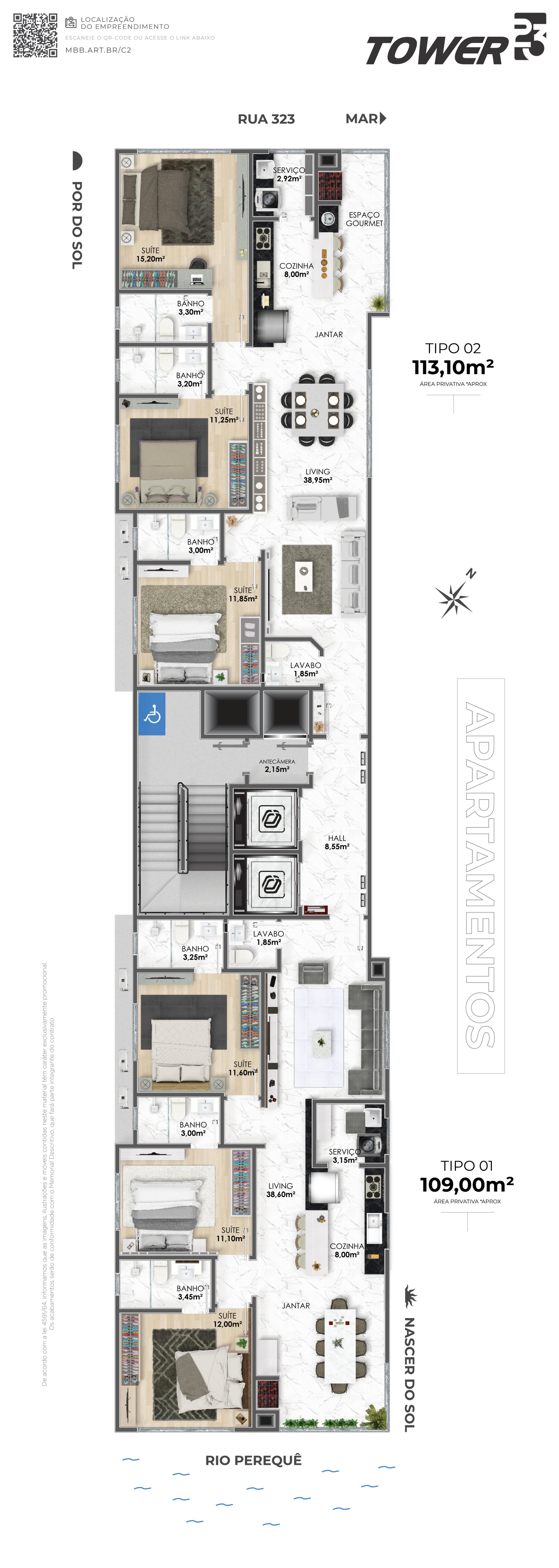 Planta 2 de Tower 23