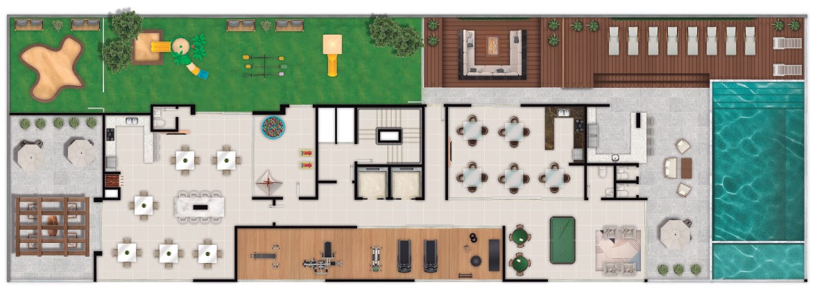 Planta 1 de Artesano Residence