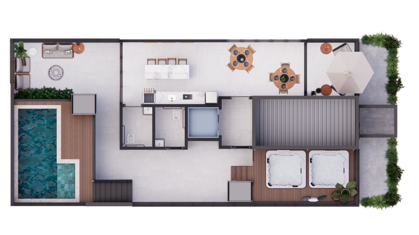 Planta 2 de Atlanta Residence