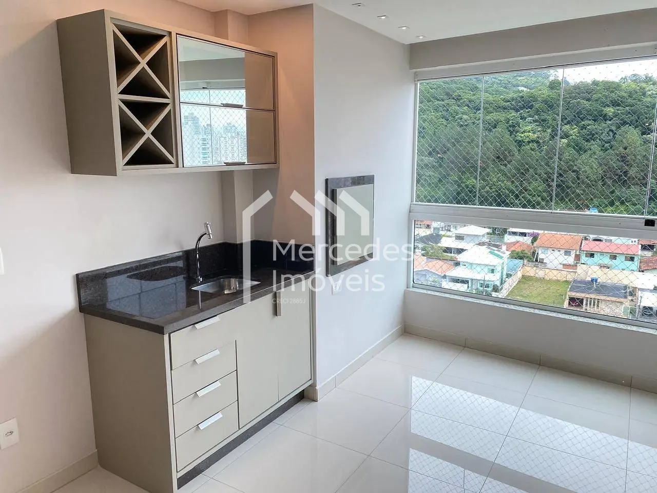 Foto 2 de Apartamento semimobiliado 1 suíte + 2 dormitórios à venda, Fazenda, Itajaí, SC