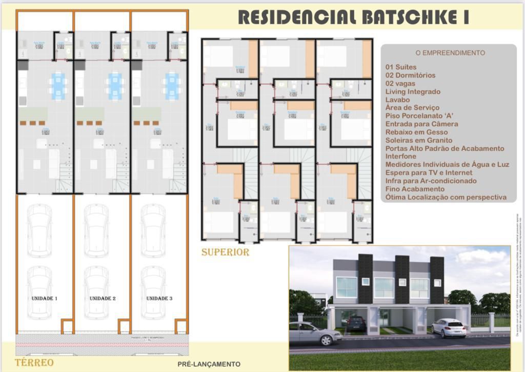 Planta 1 de Residencial Batscke
