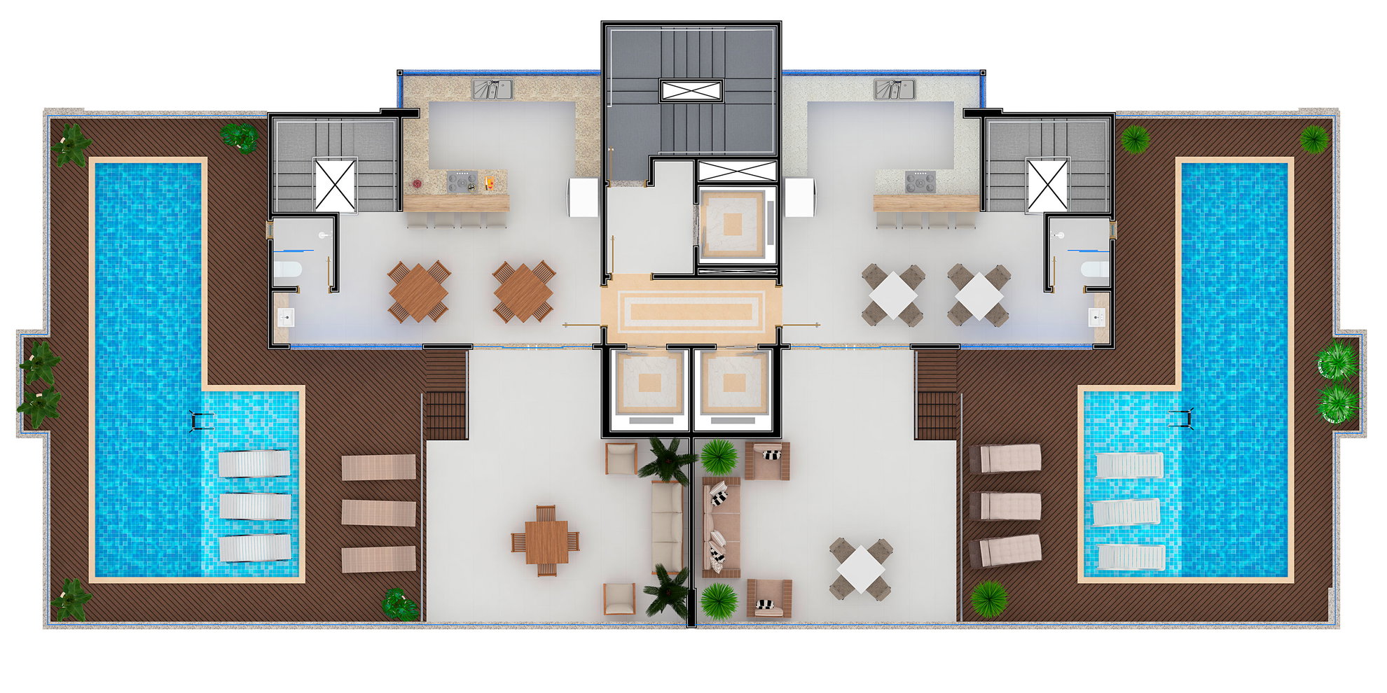 Planta 6 de Collina Di Roma