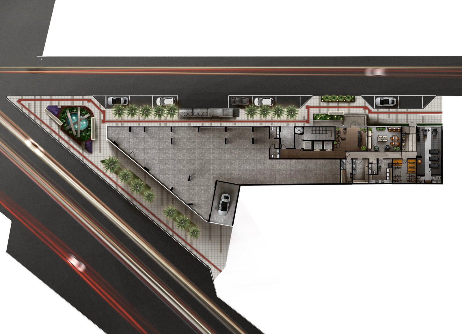 Planta Lazer · Térreo do Atlantia