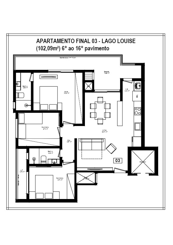Planta 4 de Lago Louise