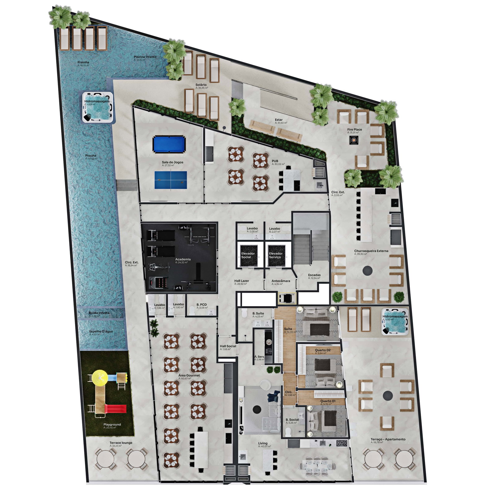 Planta 6 de Elegance Tower