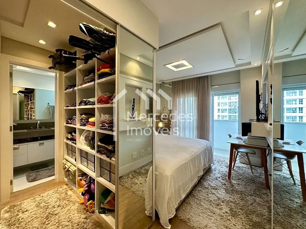 Foto 11 de Apartamento mobiliado com 1 suíte e 2 demi suites, à venda, 118 m² - Praia Brava - Itajaí/SC