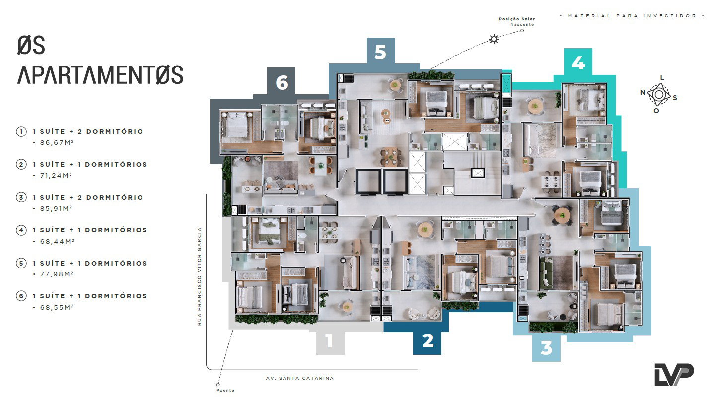 Planta 2 de Saint John Residence