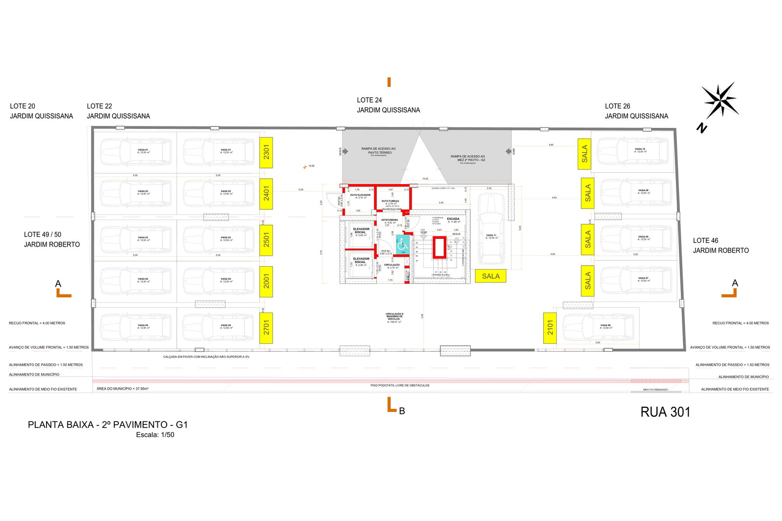 Planta 7 de Palazzo Royale