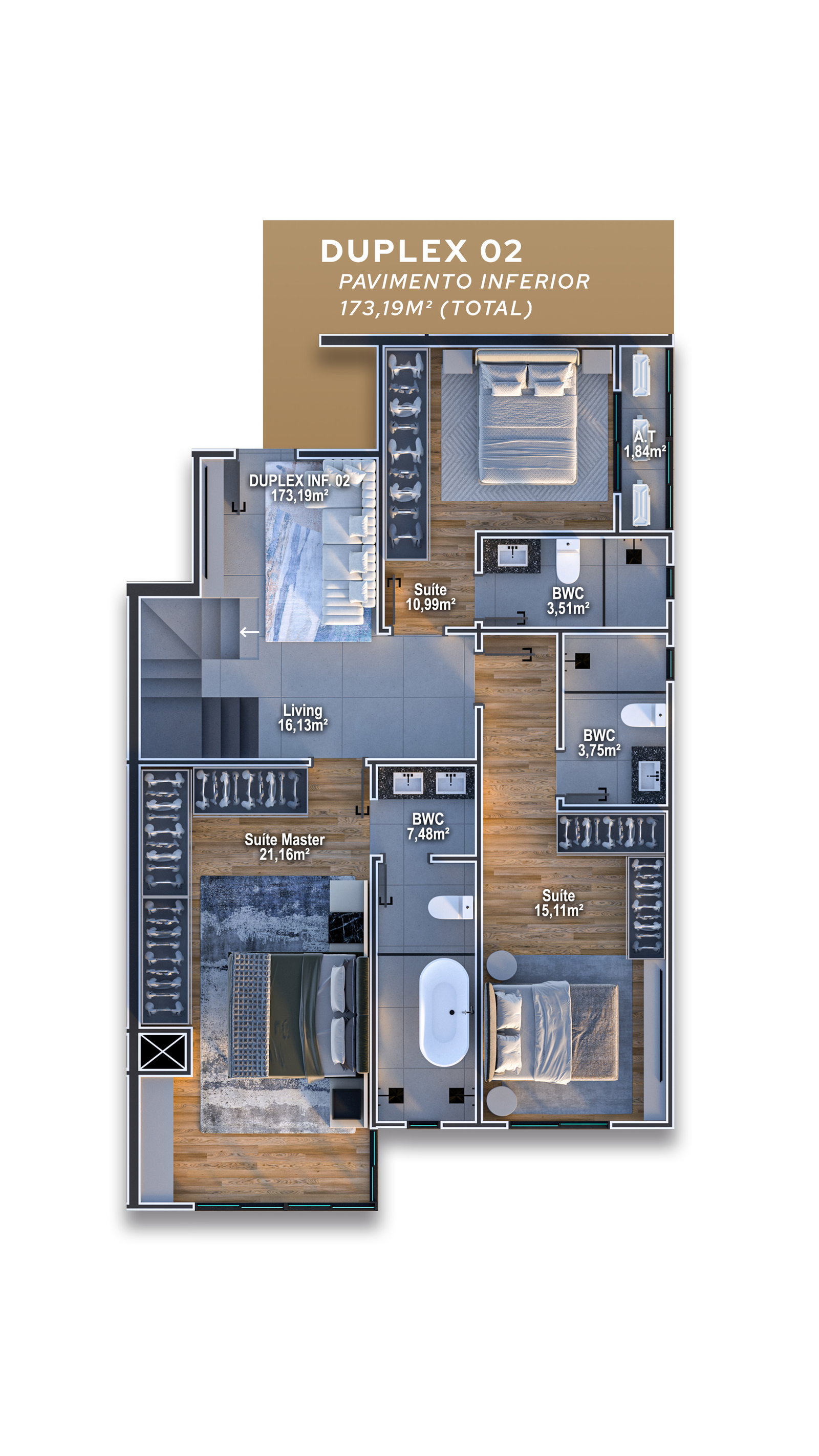 Planta 10 de Urban Life Home
