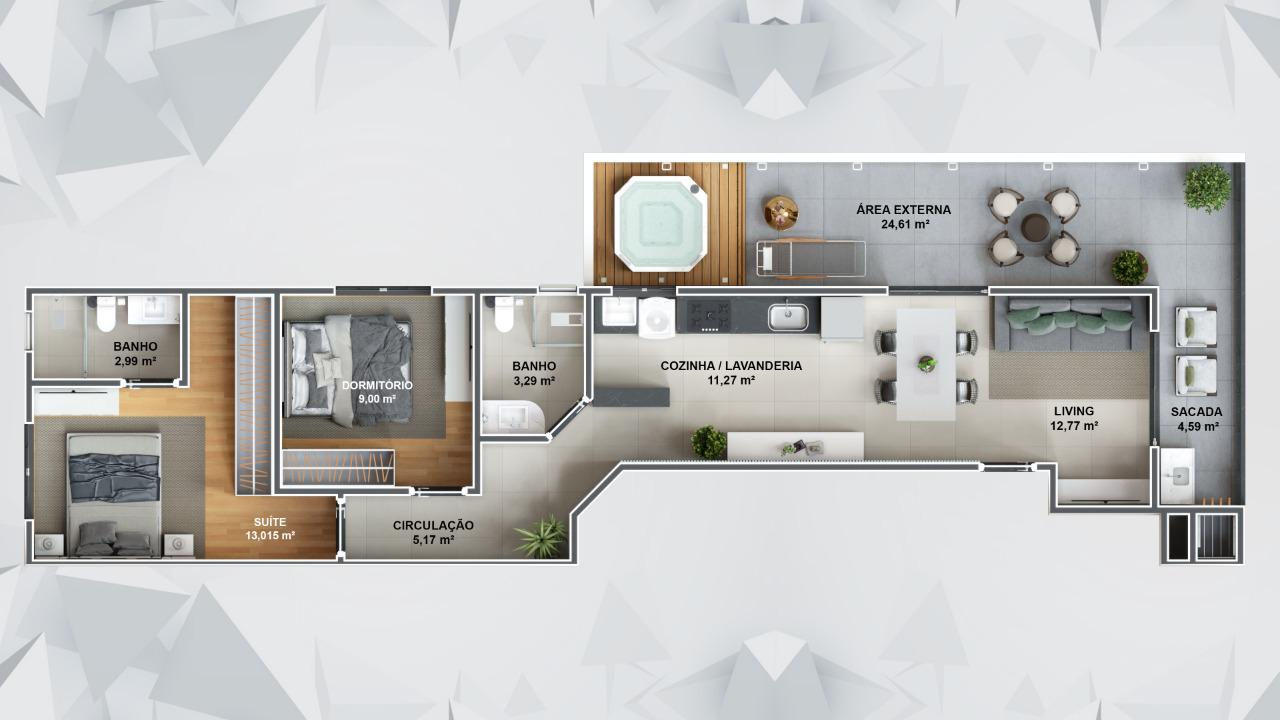 Planta 3 de West Coast Residence