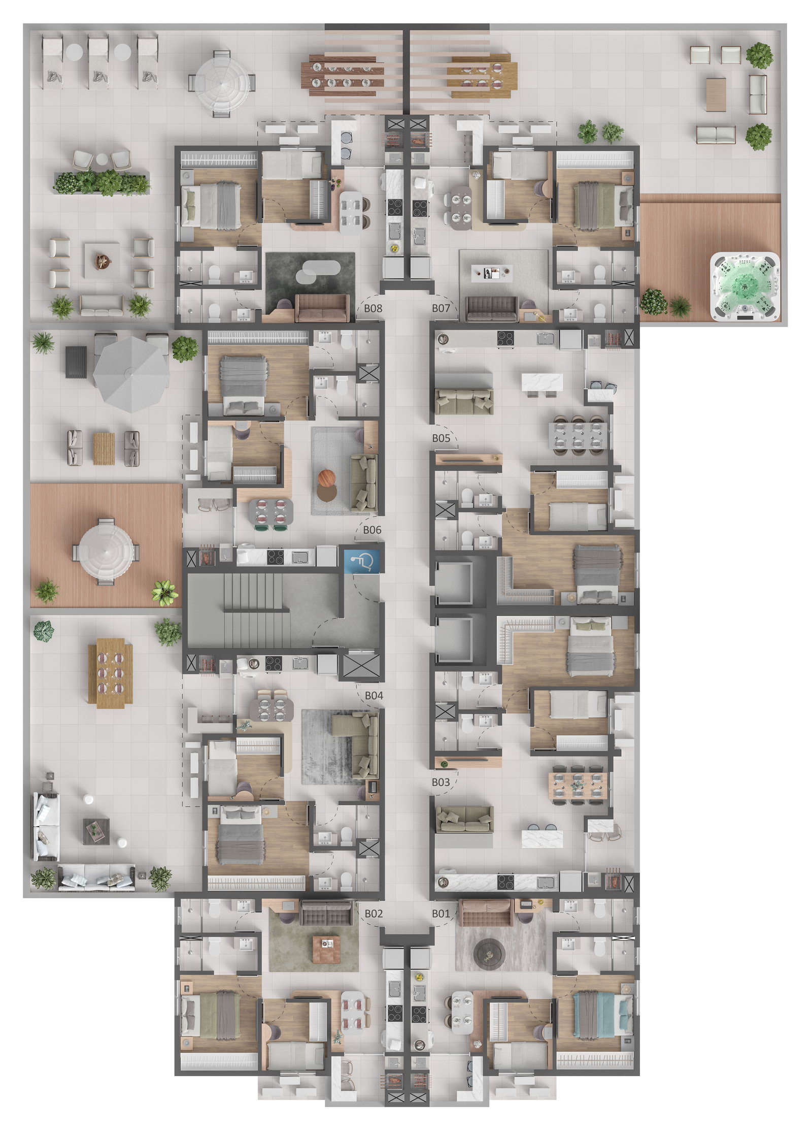 Planta 6 de Dualité