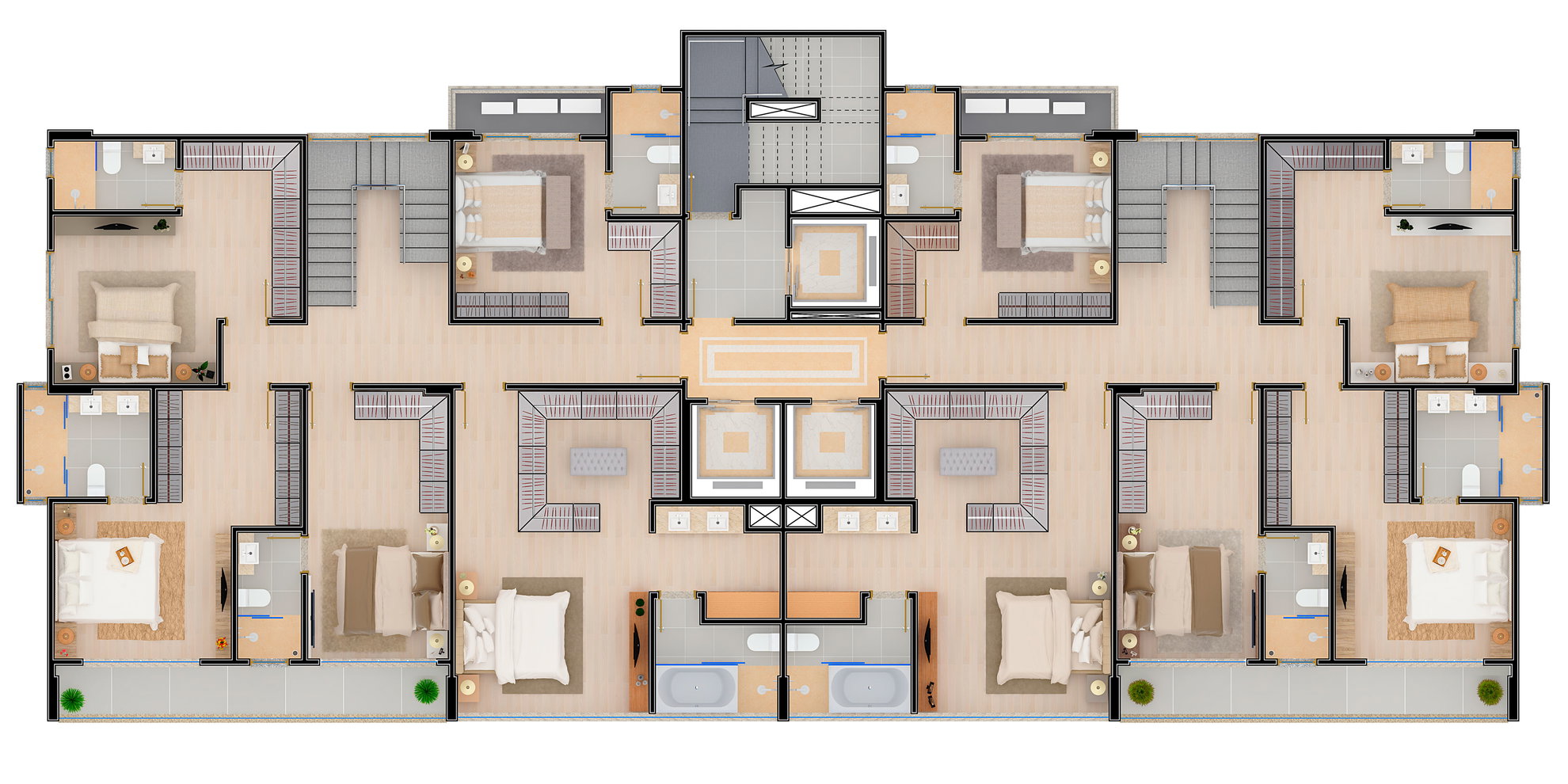 Planta 2 de Collina Di Roma