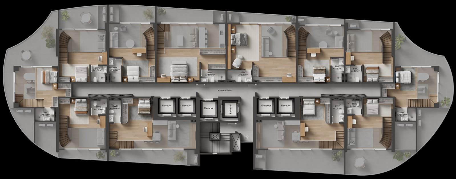 Planta 11 de NF Raro By Sierra