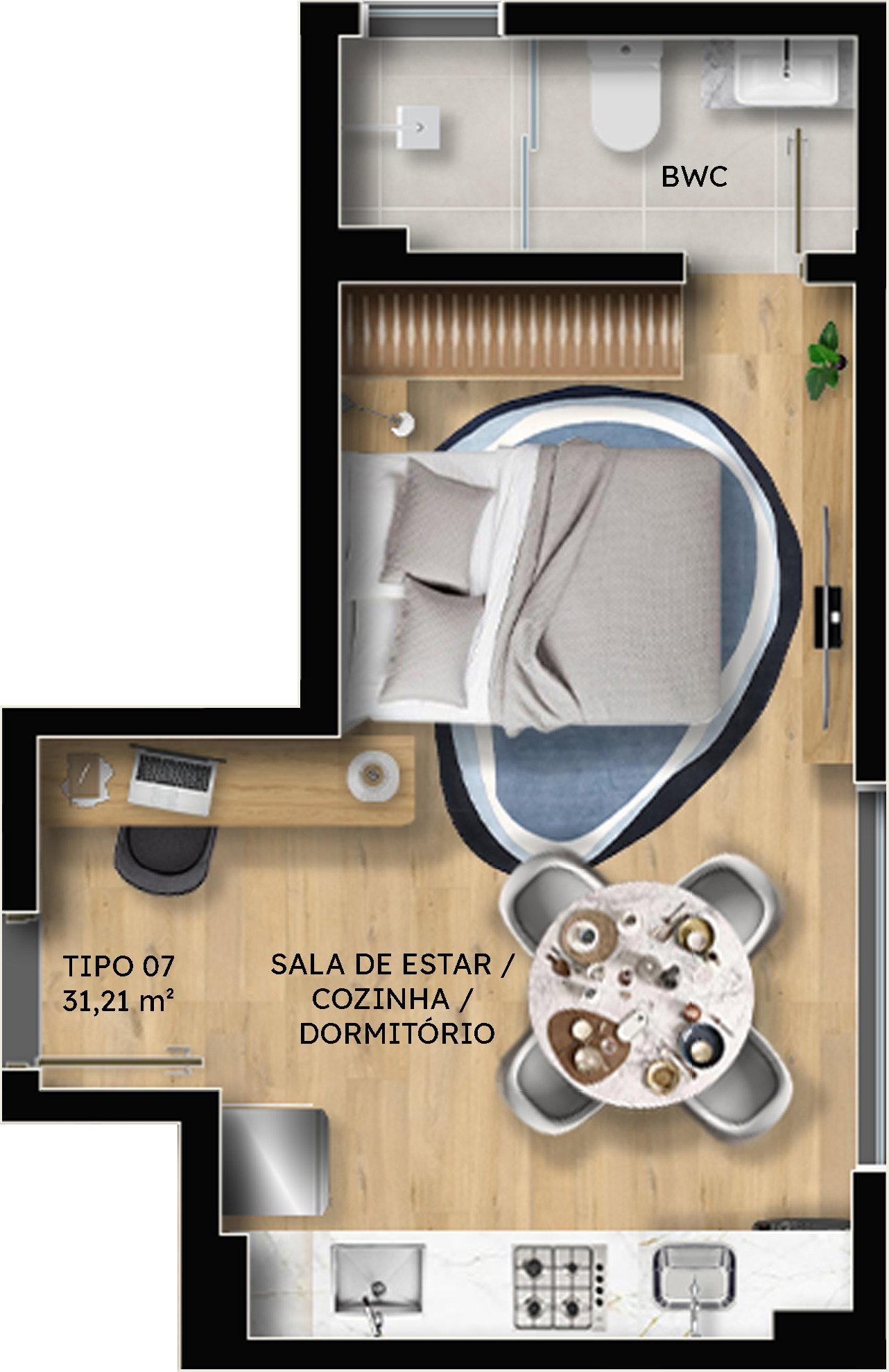 Planta 9 de Unique Smart Home